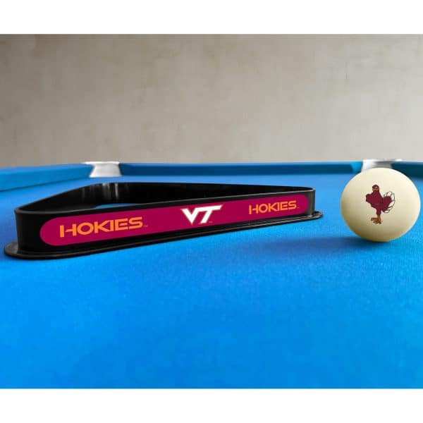 Virginia Tech Cue Ball Ball Rack 2