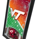 Virginia Tech University 15x26 Football Wall Mirror