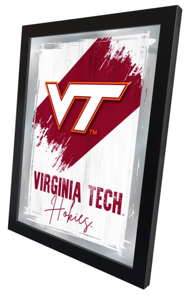 Virginia Tech University 17x22 Logo Wall Mirror Alternate