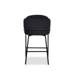 WALLEN Black Counter Stool Black Steel Base 9 WALLEN Black Counter Stool Black Steel Base