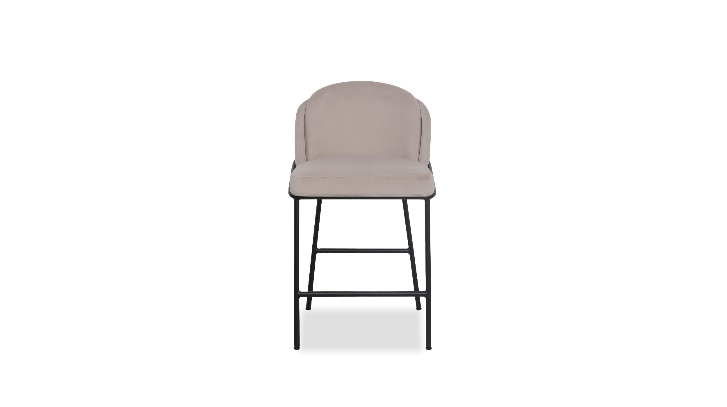 WALLEN Champagne Counter Stool Black Base 5 WALLEN Champagne Counter Stool Black Base - Image 5