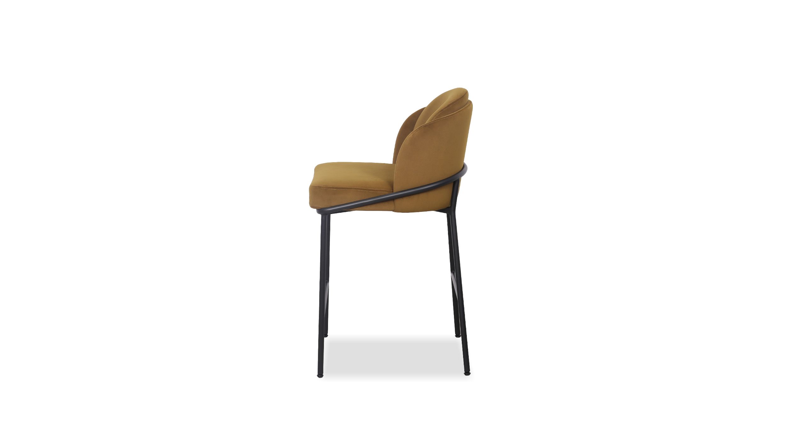 WALLEN Fennelseed Counter Stool Black Powder Coated Steel Base 2 WALLEN Fennelseed Counter Stool Black Powder Coated Steel Base - Image 2