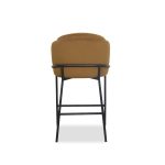 WALLEN Fennelseed Counter Stool Black Powder Coated Steel Base 9 WALLEN Fennelseed Counter Stool Black Powder Coated Steel Base