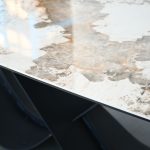 WAVE Ceramic Top Black Steel Dining Table 10 WAVE Ceramic Top Black Steel Dining Table