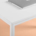 Modern Home Office Desk with Steel Frame and Wood Top 8 Modern Home Office Desk with Steel Frame and Wood Top