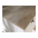 White Oak Top 2 Drawer Office Desk with Shelves 7 White Oak Top 2 Drawer Office Desk with Shelves