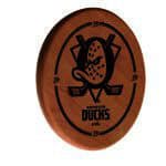 Anaheim Ducks Natural Laser Engraved Wood Sign Wall Art