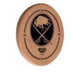 Buffalo Sabres Natural Laser Engraved Wood Sign Wall Art