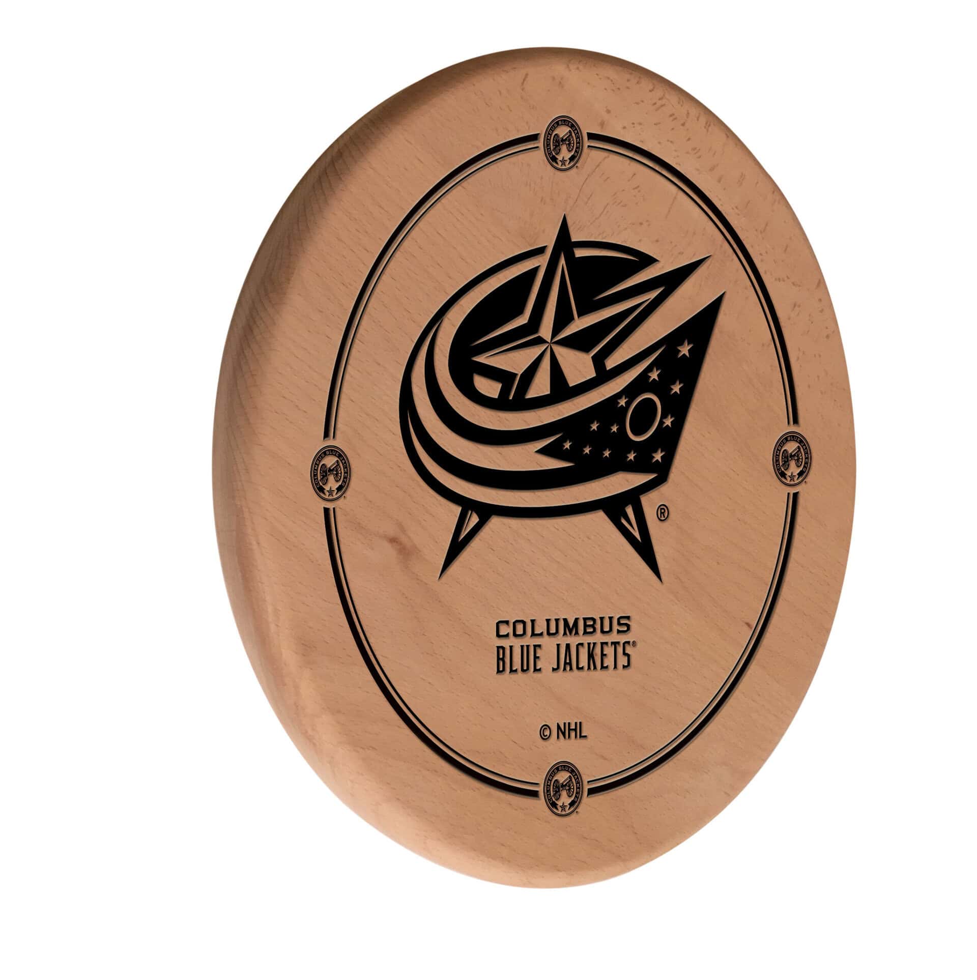 Columbus Blue Jackets Natural Laser Engraved Wood Sign Wall Art 3 Columbus Blue Jackets Natural Laser Engraved Wood Sign Wall Art