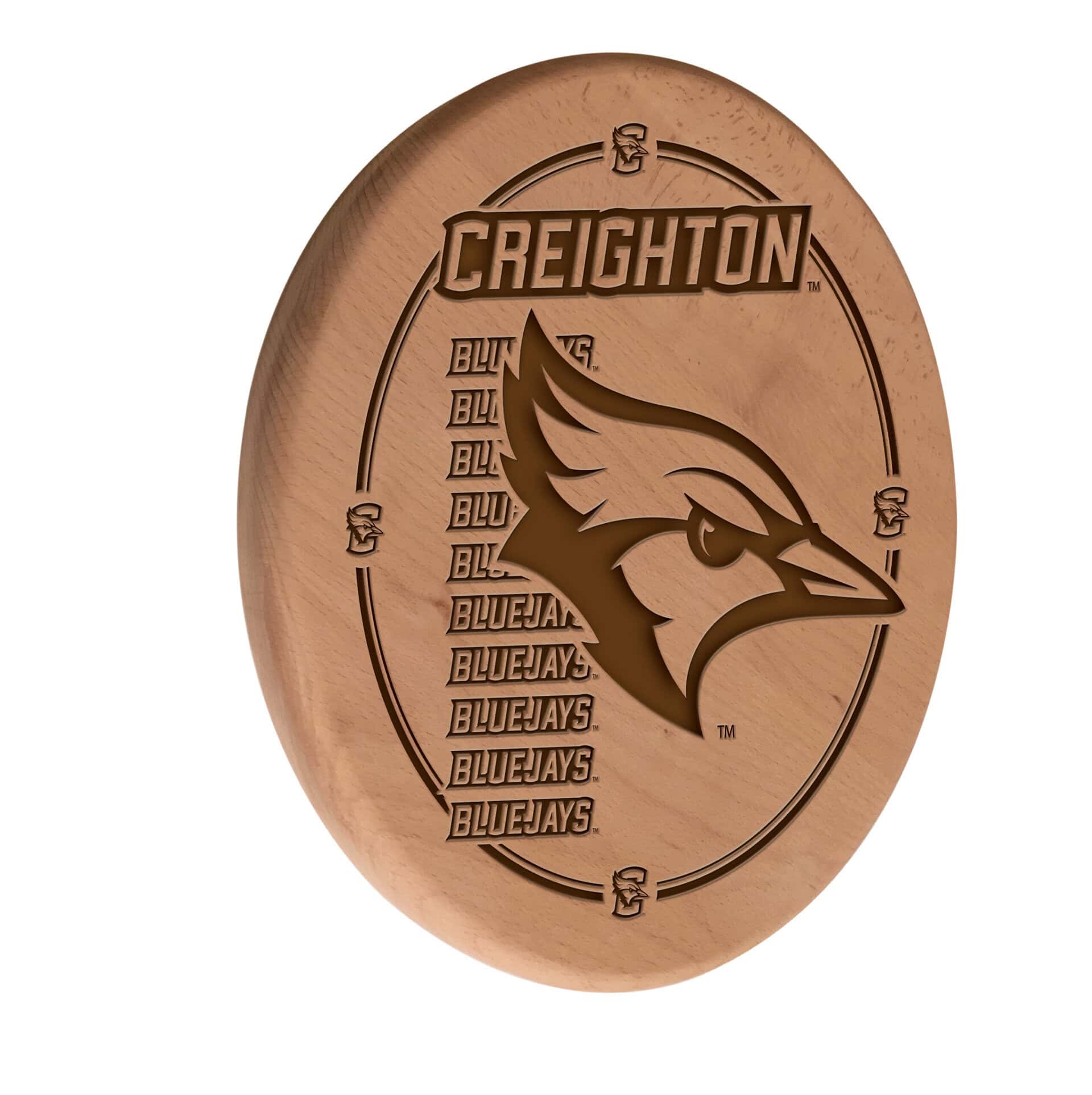Creighton University Natural Laser Engraved Wood Sign Wall Art 3 Creighton University Natural Laser Engraved Wood Sign Wall Art