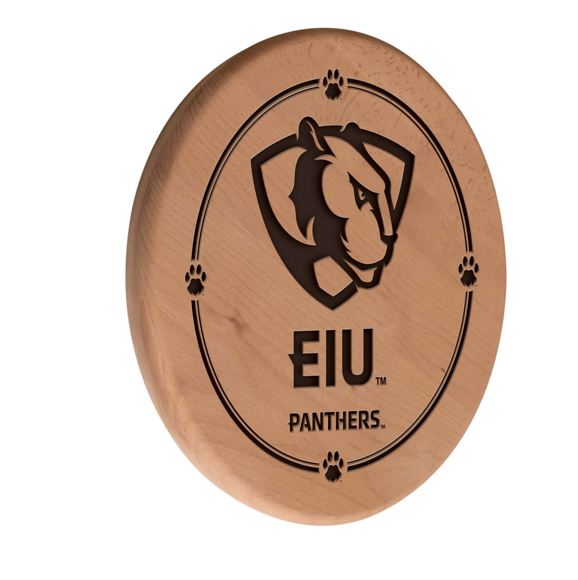 Eastern Illinois University Natural Laser Engraved Wood Sign Wall Art 1 Eastern Illinois University Natural Laser Engraved Wood Sign Wall Art