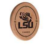 Louisiana State University Natural Laser Engraved Wood Sign Wall Art