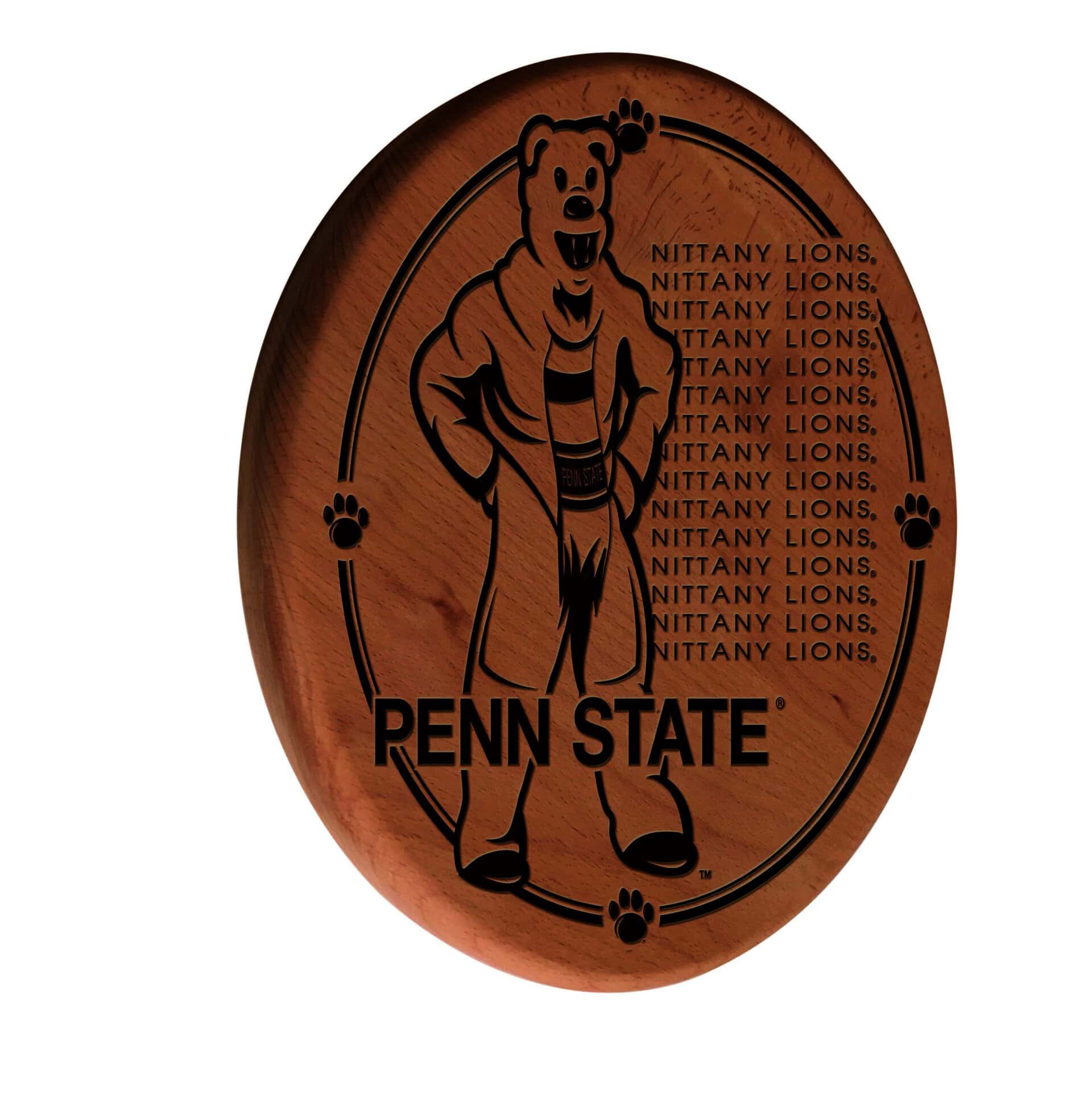 Pennsylvania State University Natural Laser Engraved Wood Sign Wall Art 3 Pennsylvania State University Natural Laser Engraved Wood Sign Wall Art