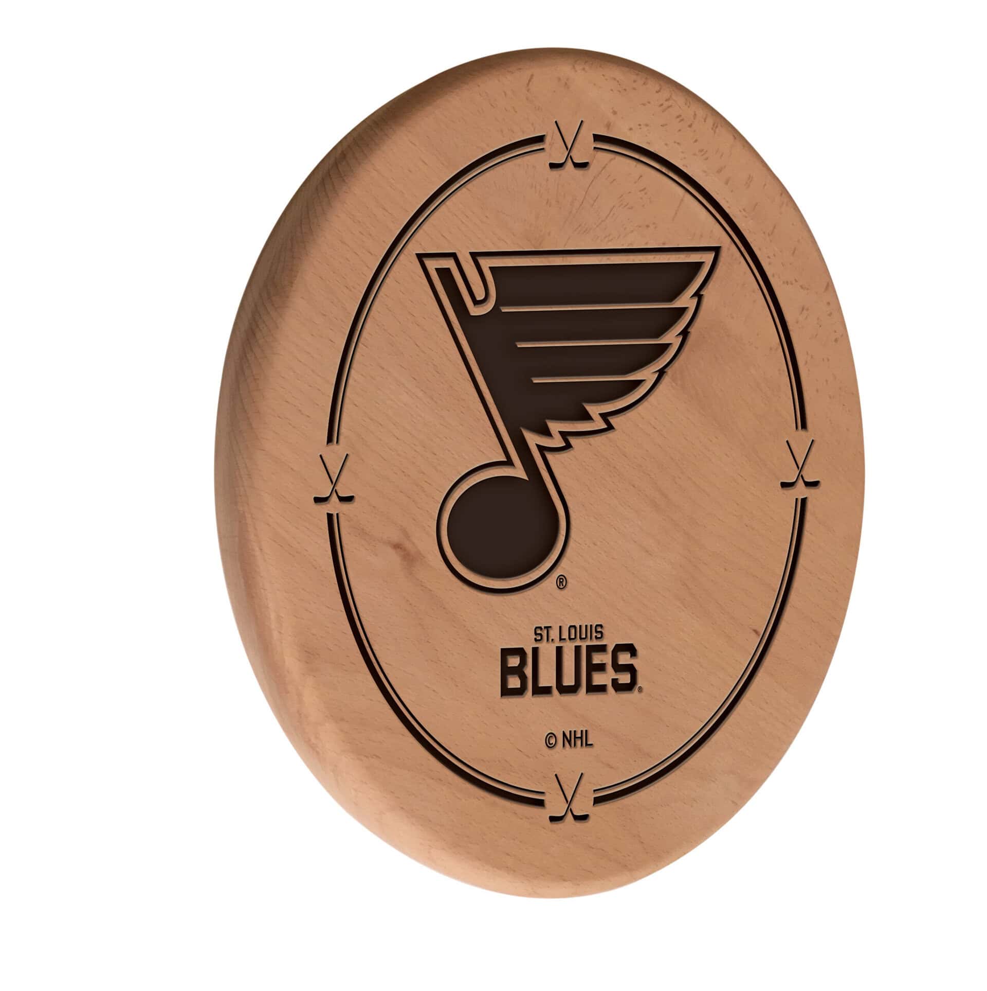 St Louis Blues Natural Laser Engraved Wood Sign Wall Art 3 St Louis Blues Natural Laser Engraved Wood Sign Wall Art