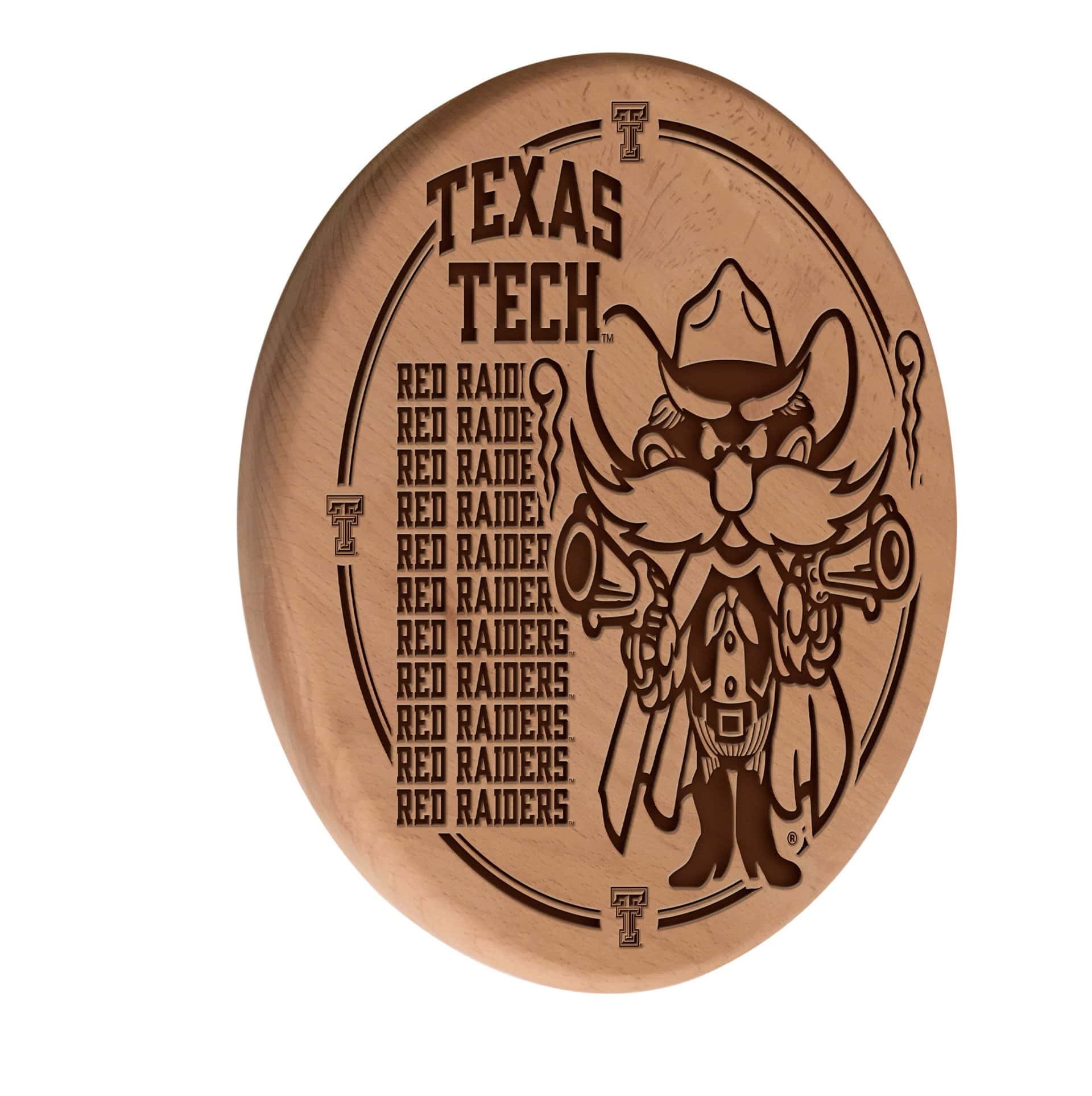 Texas Tech University Natural Laser Engraved Wood Sign Wall Art 3 Texas Tech University Natural Laser Engraved Wood Sign Wall Art