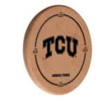 Texas Christian University Natural Laser Engraved Wood Sign Wall Art
