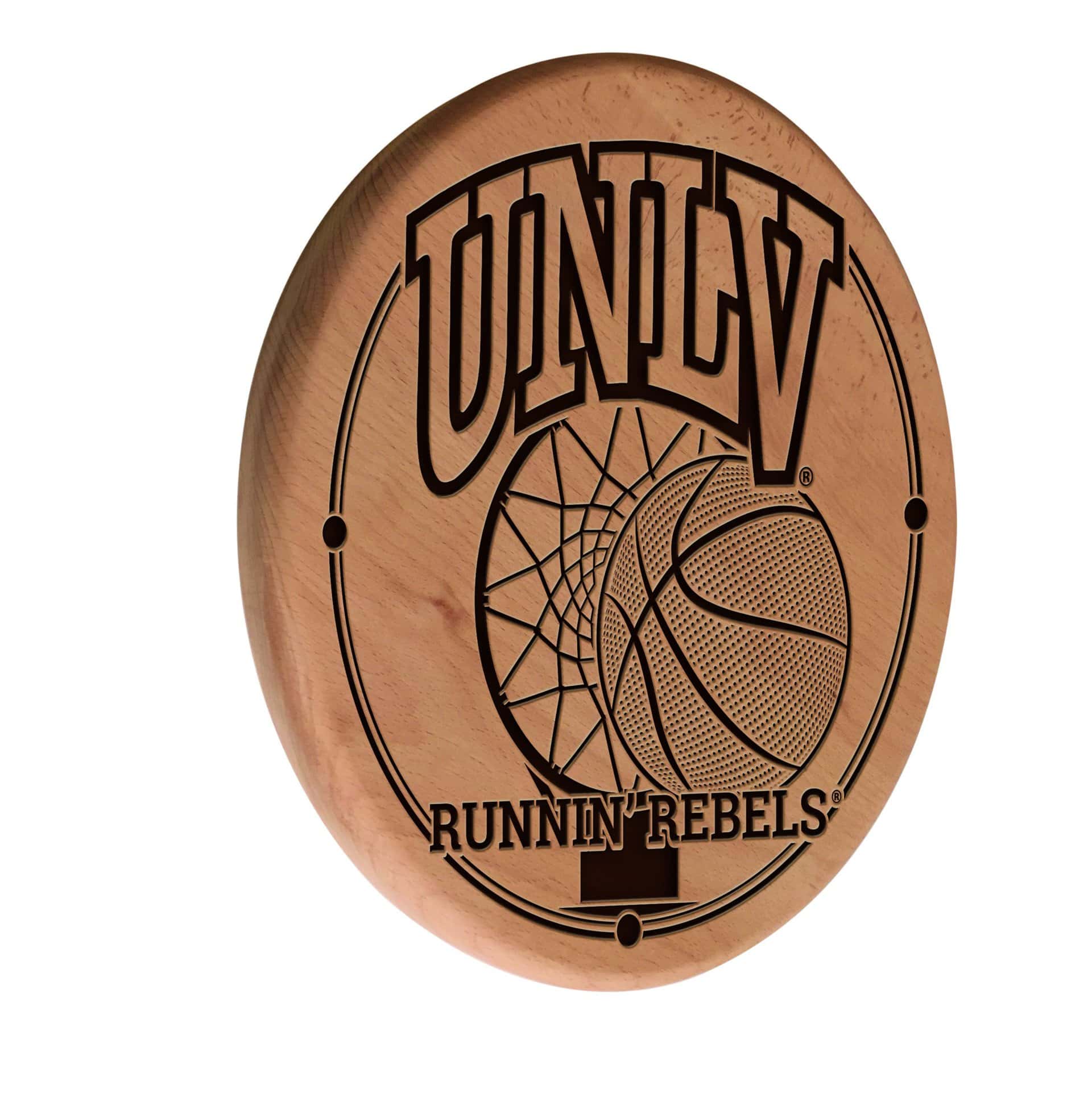 University of Nevada Las Vegas Natural Laser Engraved Wood Sign Wall Art 3 University of Nevada Las Vegas Natural Laser Engraved Wood Sign Wall Art