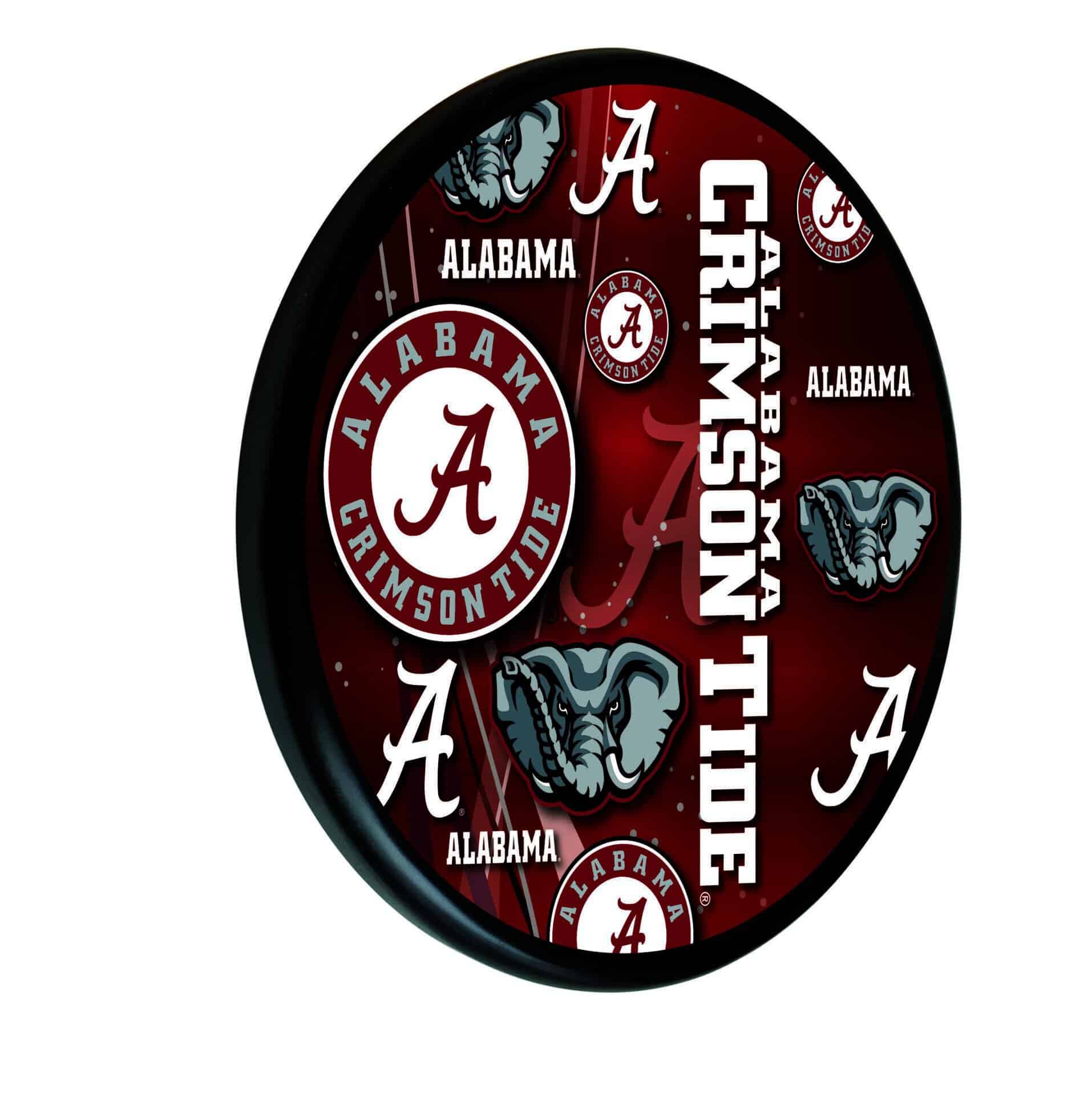 University of Alabama Black Digitally Printed Wood Sign Wall Art 1 University of Alabama Black Digitally Printed Wood Sign Wall Art