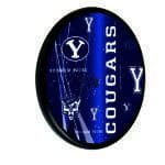 Brigham Young University Black Digitally Printed Wood Sign Wall Art