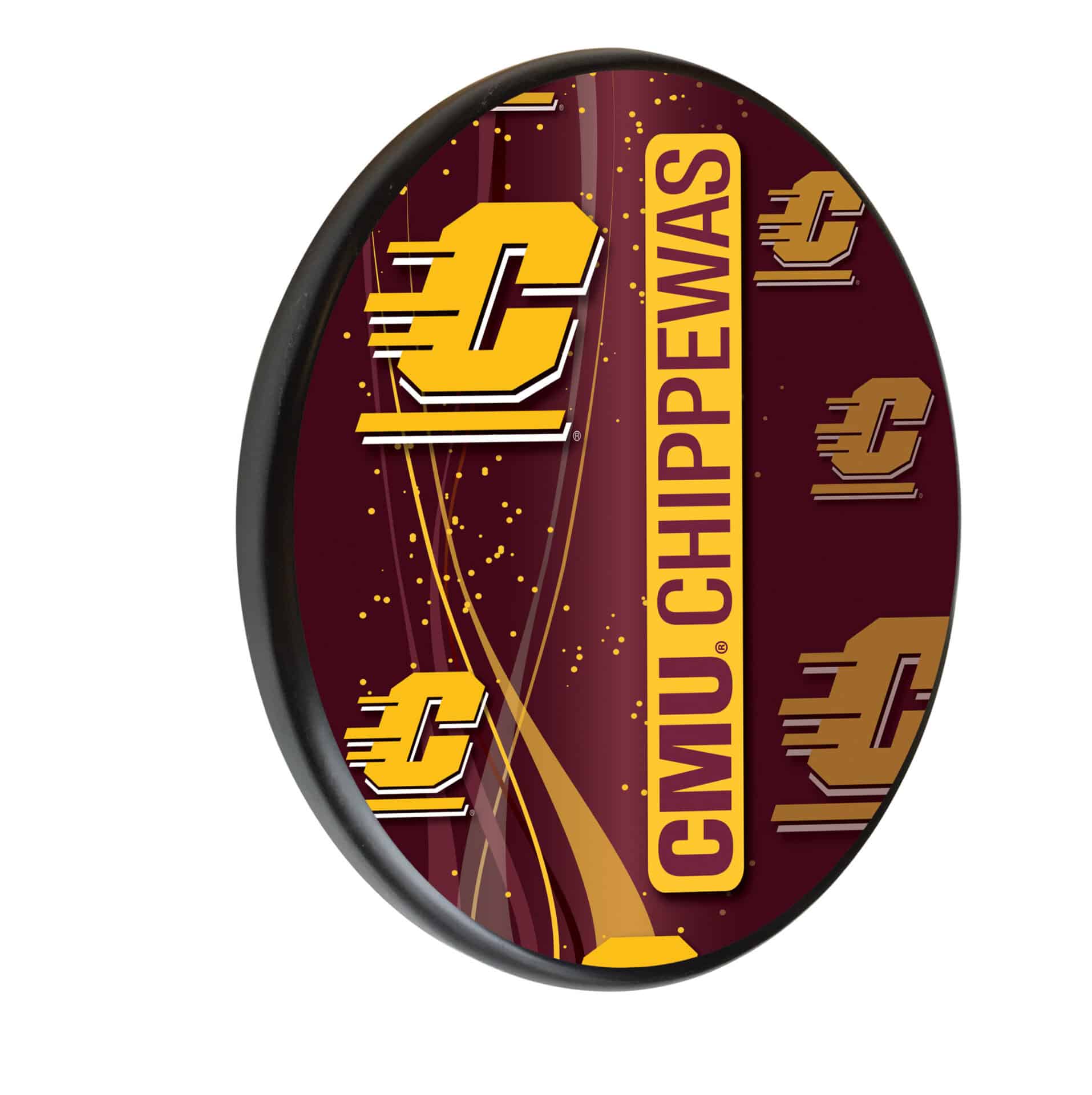 Central Michigan University Black Digitally Printed Wood Sign Wall Art 1 Central Michigan University Black Digitally Printed Wood Sign Wall Art