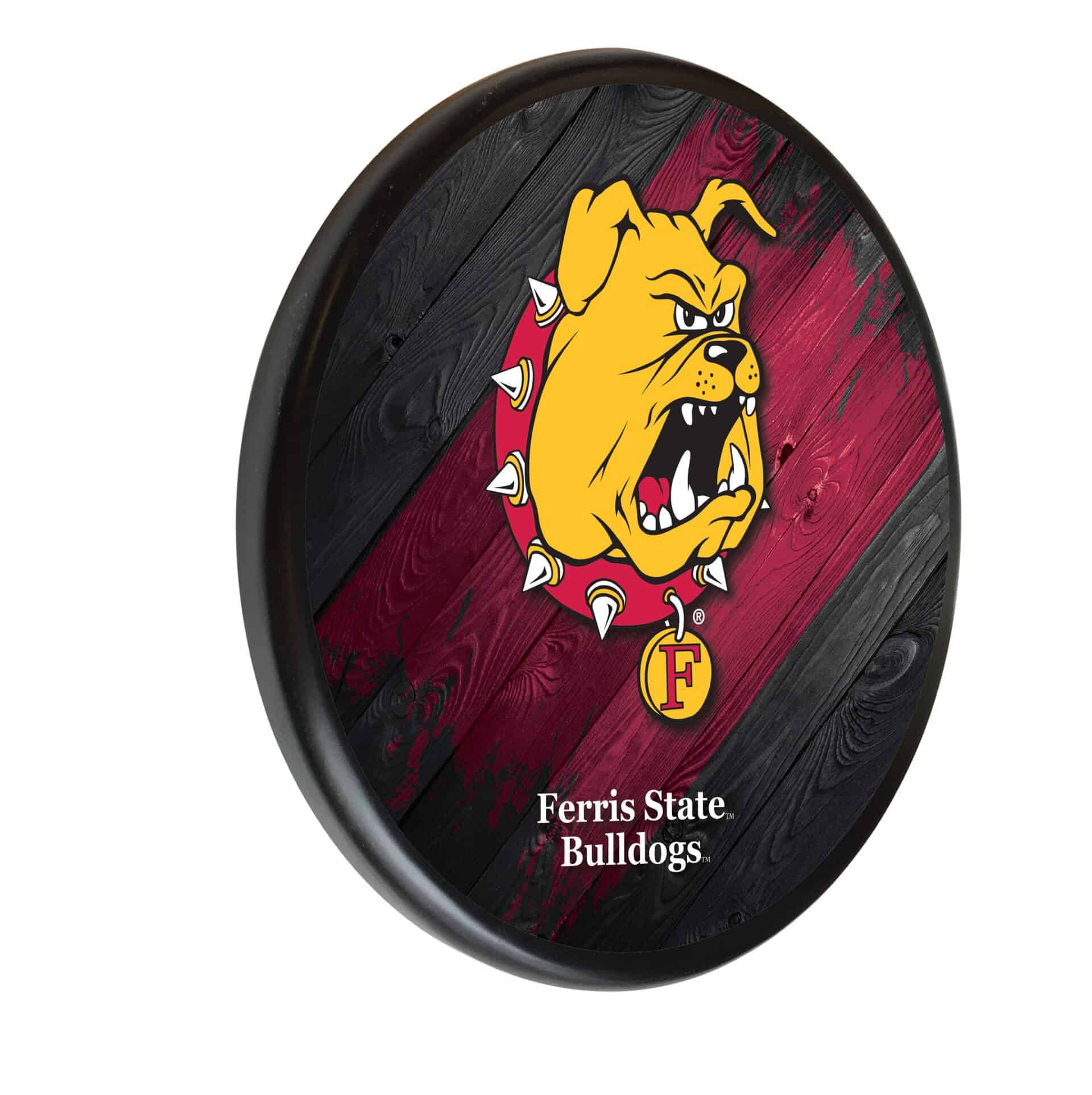 Ferris State University Black Digitally Printed Wood Sign Wall Art 3 Ferris State University Black Digitally Printed Wood Sign Wall Art