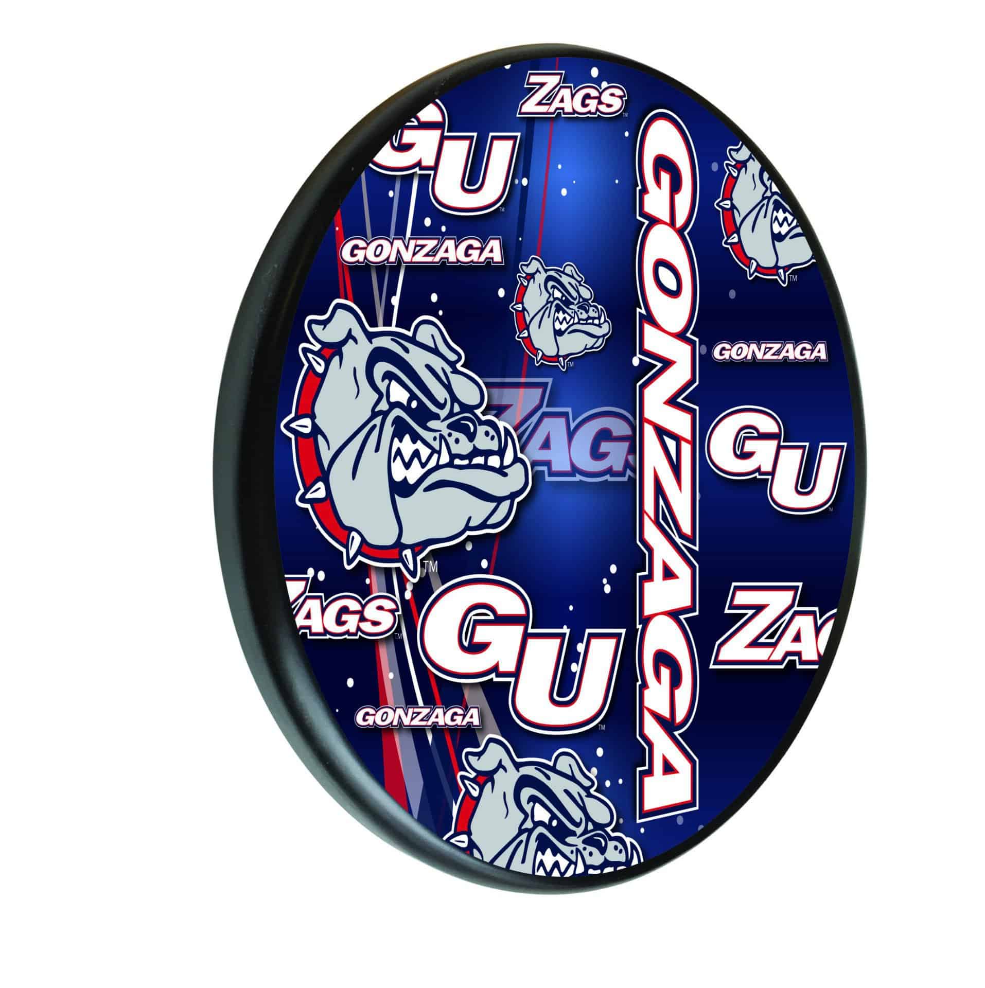 Gonzaga Black Digitally Printed Wood Sign Wall Art 1 Gonzaga Black Digitally Printed Wood Sign Wall Art