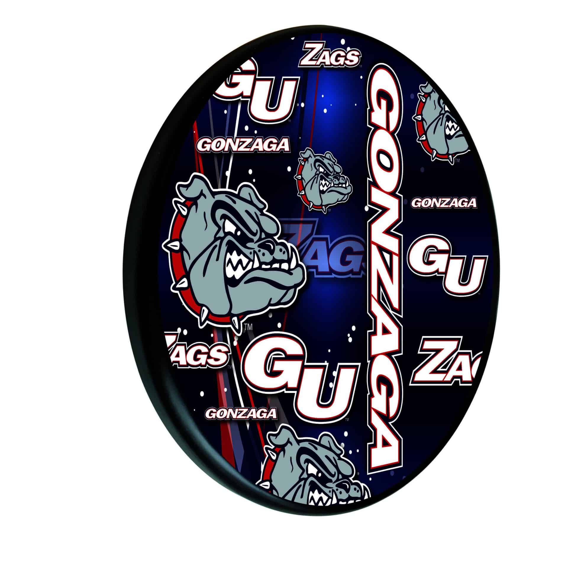 Gonzaga Black Digitally Printed Wood Sign Wall Art 3 Gonzaga Black Digitally Printed Wood Sign Wall Art