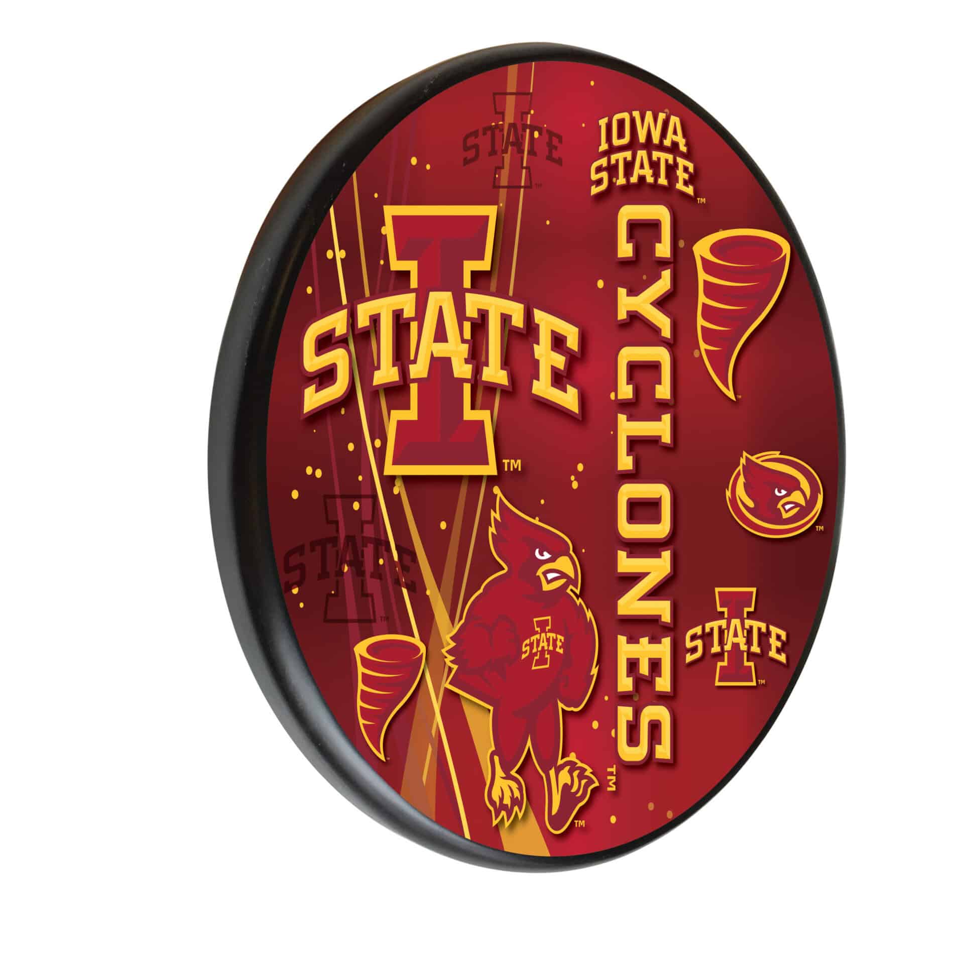 Iowa State University Black Digitally Printed Wood Sign Wall Art 1 Iowa State University Black Digitally Printed Wood Sign Wall Art