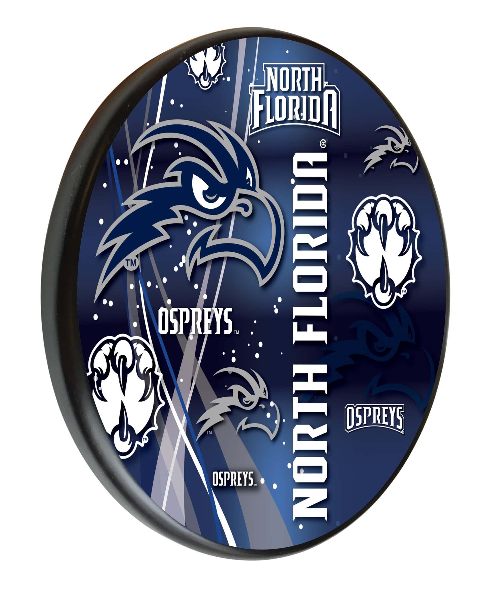 University of North Florida Black Digitally Printed Wood Sign Wall Art 3 University of North Florida Black Digitally Printed Wood Sign Wall Art