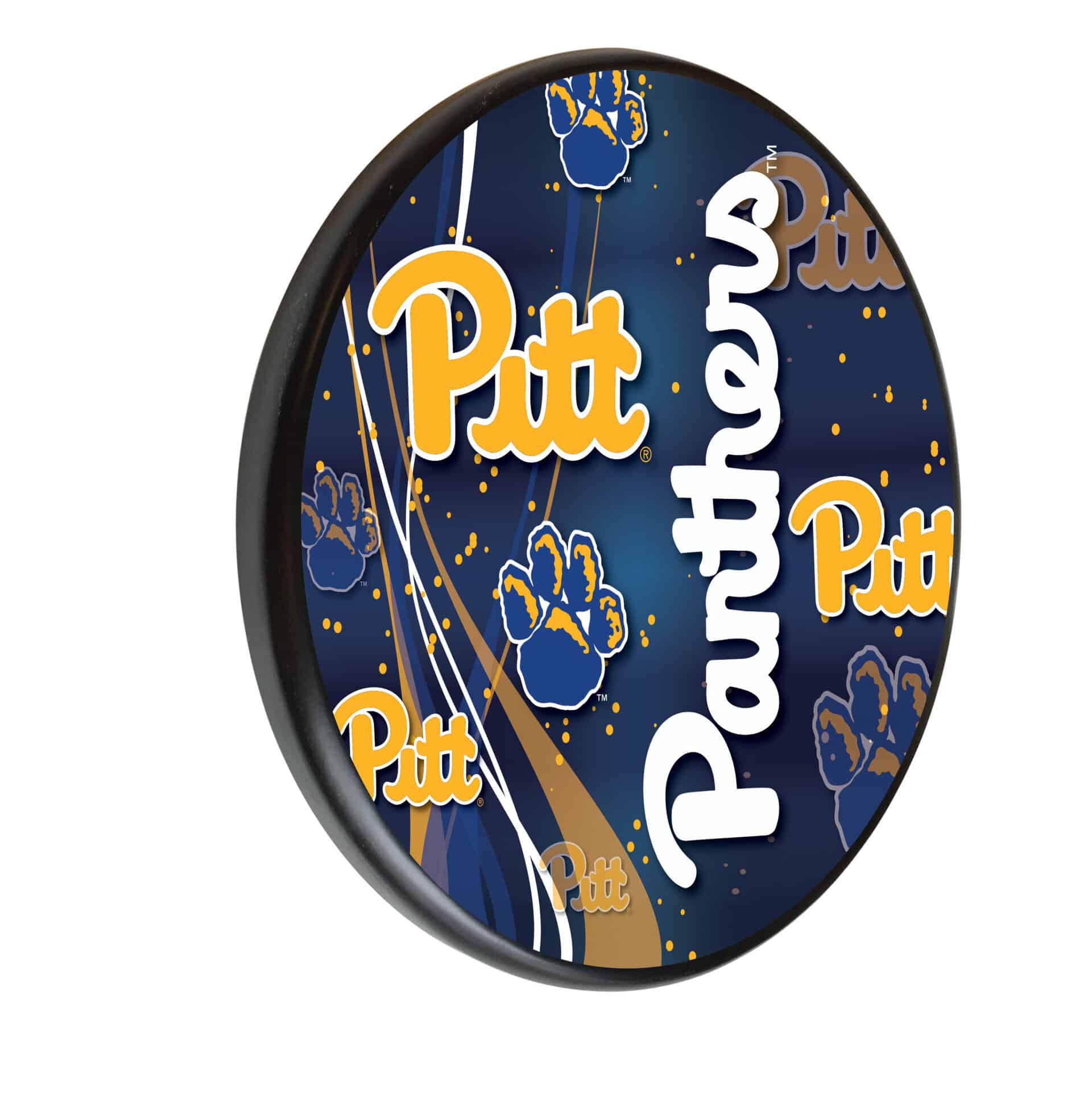 University of Pittsburgh Black Digitally Printed Wood Sign Wall Art 3 University of Pittsburgh Black Digitally Printed Wood Sign Wall Art