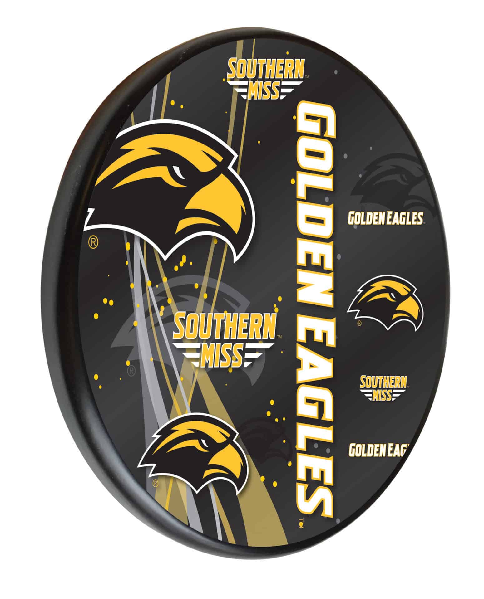 University of Southern Mississippi Black Digitally Printed Wood Sign Wall Art 1 University of Southern Mississippi Black Digitally Printed Wood Sign Wall Art