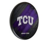 Texas Christian University Black Digitally Printed Wood Sign Wall Art