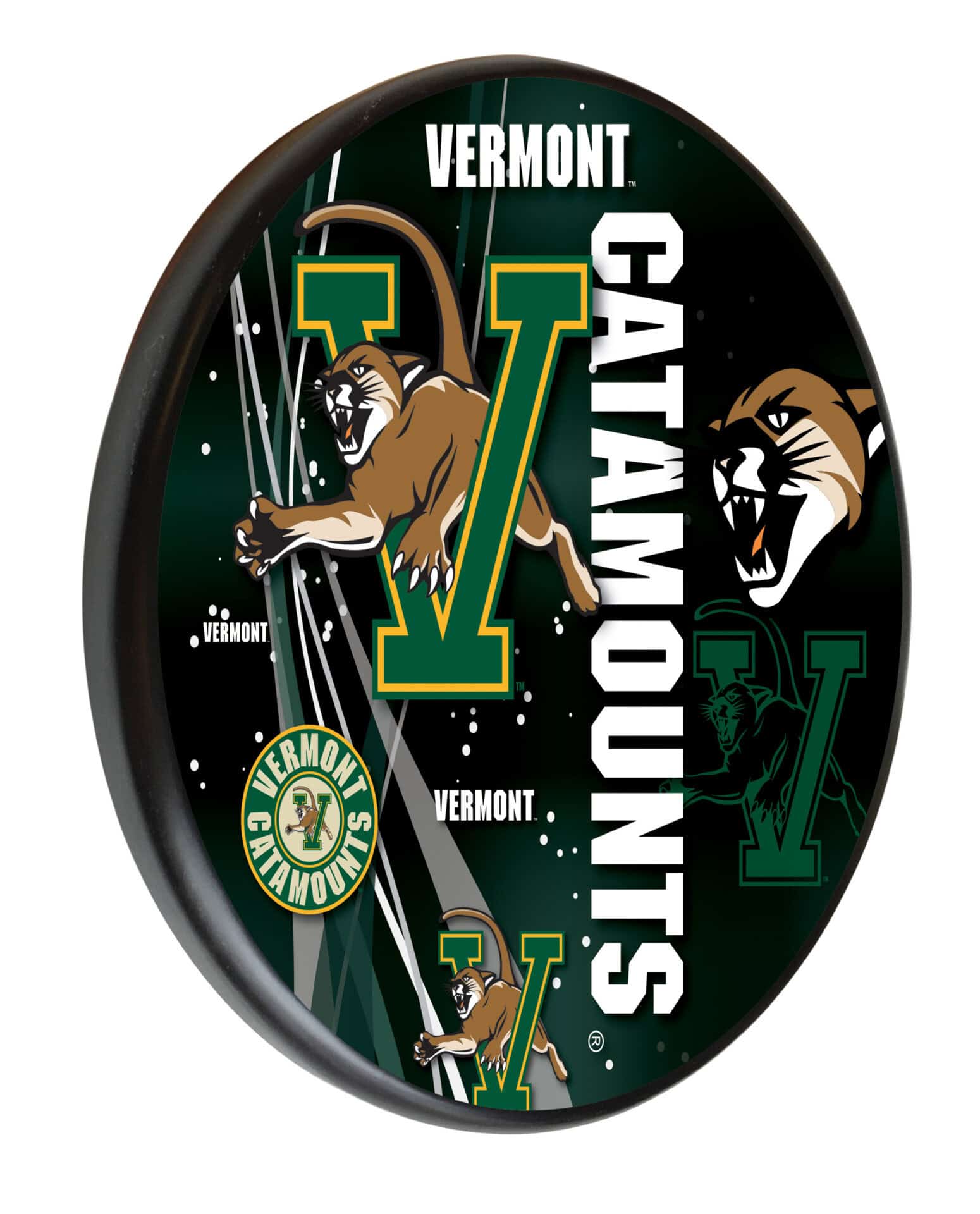 University of Vermont Black Digitally Printed Wood Sign Wall Art 1 University of Vermont Black Digitally Printed Wood Sign Wall Art