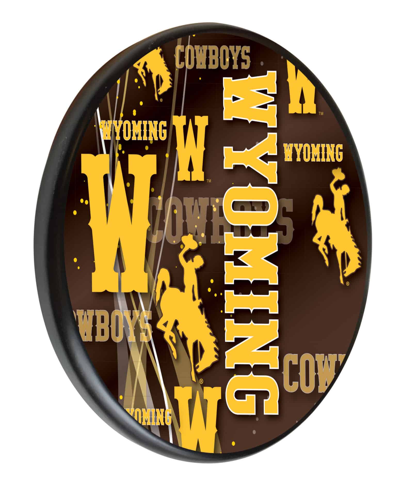 University of Wyoming Black Digitally Printed Wood Sign Wall Art 1 University of Wyoming Black Digitally Printed Wood Sign Wall Art