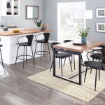 Waco Industrial Black Metal Grey Fabric Upholstered Chair 10 Waco Industrial Black Metal Grey Fabric Upholstered Chair