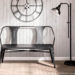 Waco Vintage Black Metal Industrial Multi-Use Bench 11 Waco Vintage Black Metal Industrial Multi-Use Bench