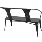Waco Vintage Black Metal Industrial Multi-Use Bench 15 Waco Vintage Black Metal Industrial Multi-Use Bench