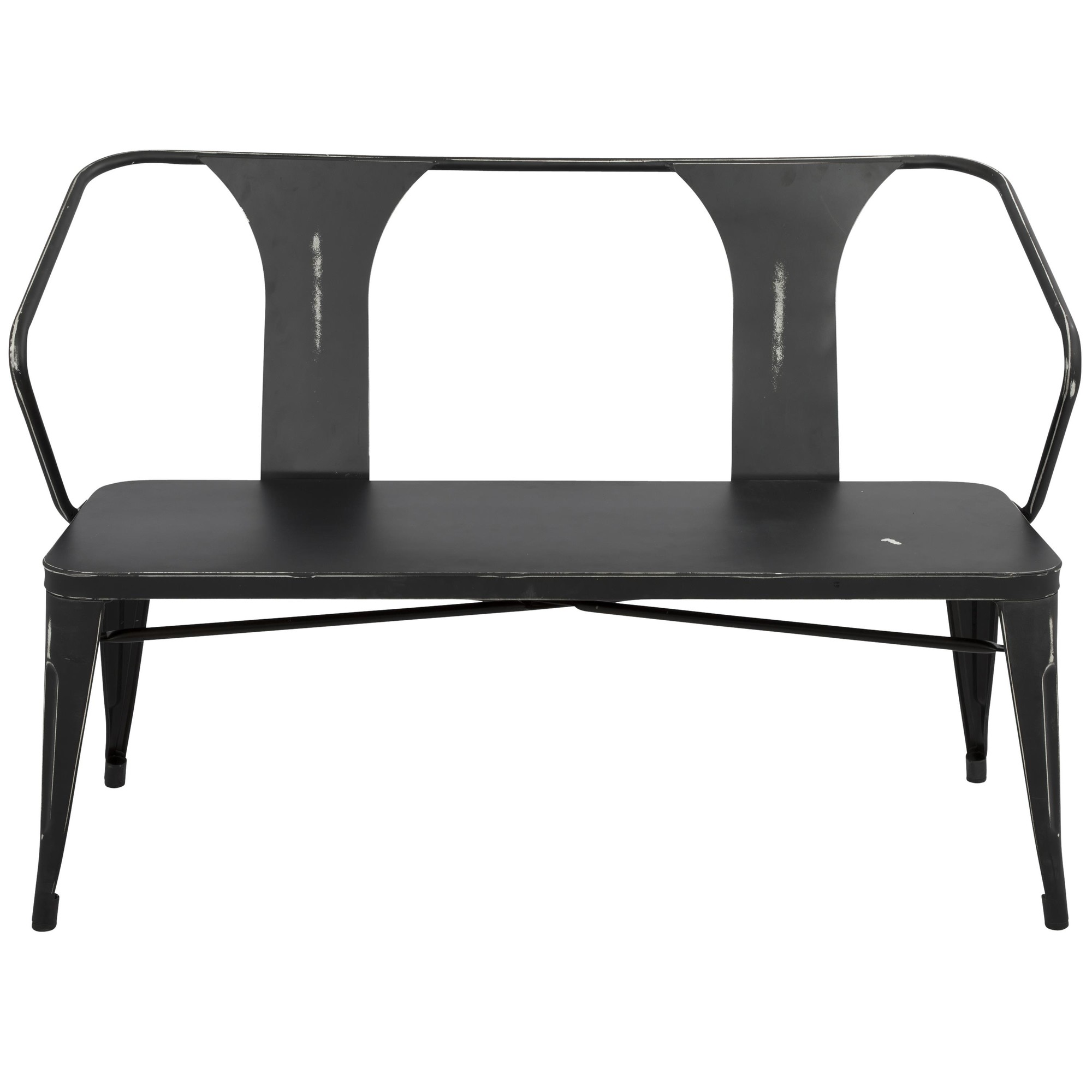 Waco Vintage Black Metal Industrial Multi-Use Bench 7 Waco Vintage Black Metal Industrial Multi-Use Bench - Image 7