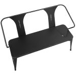 Waco Vintage Black Metal Industrial Multi-Use Bench 18 Waco Vintage Black Metal Industrial Multi-Use Bench