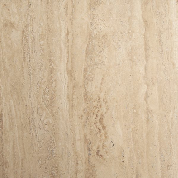 Wade Travertine Marble w Matte Black Metal Coffee Tables 3