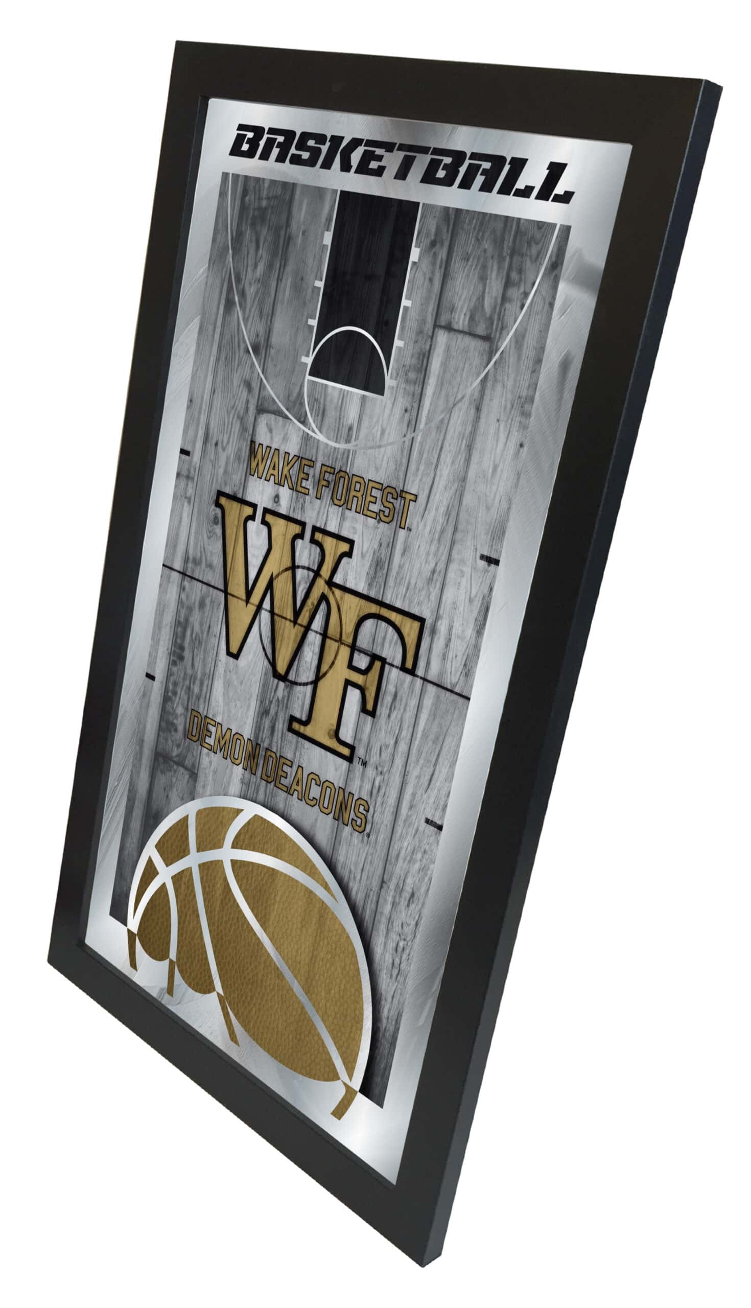 Wake Forest University 15x26 Basketball Wall Mirror 5 Wake Forest University 15x26 Basketball Wall Mirror