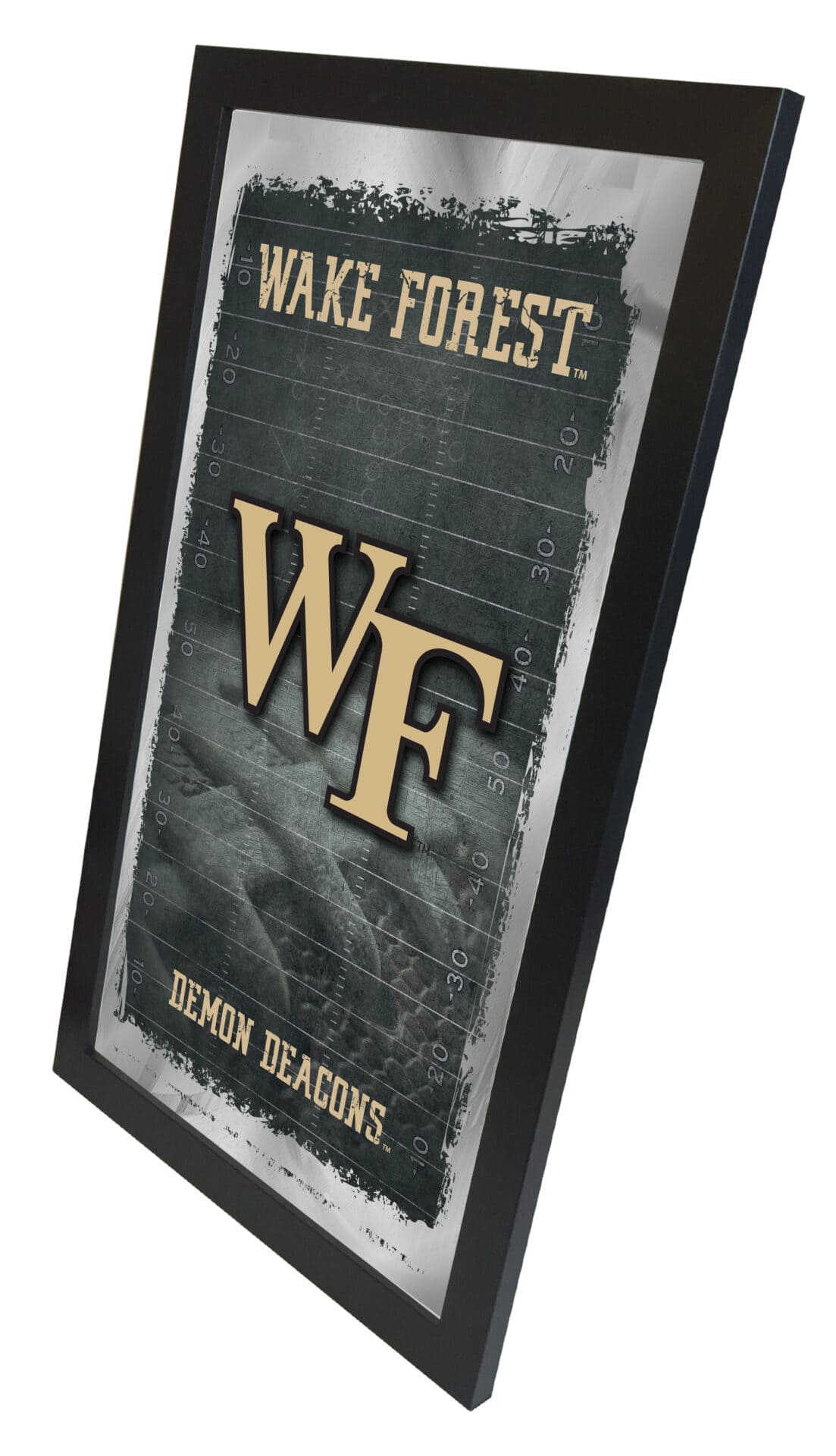Wake Forest University 15x26 Football Wall Mirror 2 Wake Forest University 15x26 Football Wall Mirror - Image 2
