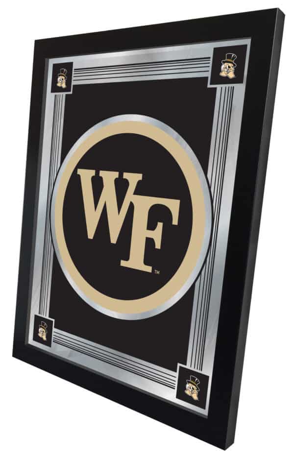 Wake Forest University 17x22 Logo Wall Mirror