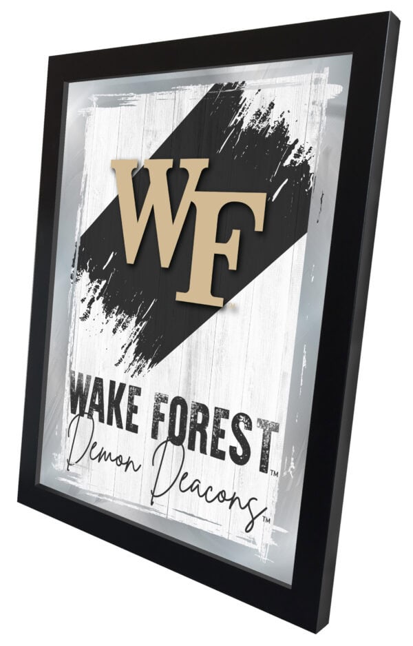 Wake Forest University 17x22 Logo Wall Mirror Alternate