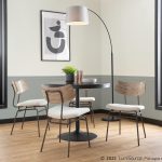 Walker Cream Noise Mid-Century Modern Dining Chairs (Set of 2) 11 Walker Cream Noise Mid-Century Modern Dining Chairs (Set of 2)