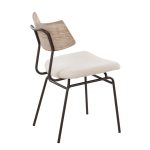 Walker Cream Noise Mid-Century Modern Dining Chairs (Set of 2) 16 Walker Cream Noise Mid-Century Modern Dining Chairs (Set of 2)