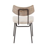 Walker Cream Noise Mid-Century Modern Dining Chairs (Set of 2) 17 Walker Cream Noise Mid-Century Modern Dining Chairs (Set of 2)
