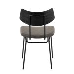 Walker Mid-Century Modern Black Dining Chairs Dark Grey (Set of 2) 19 Walker Mid-Century Modern Black Dining Chairs Dark Grey (Set of 2)