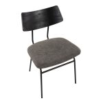 Walker Mid-Century Modern Black Dining Chairs Dark Grey (Set of 2) 21 Walker Mid-Century Modern Black Dining Chairs Dark Grey (Set of 2)