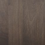 Wallen Solid Dark Brown Wood Curio Cabinet